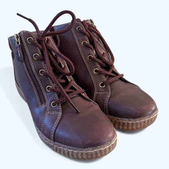 Clarks Caroline Park Ankle Boots Womens 8.5 Comfort Sneaker Boot Gorpcore Casual - Picture 10 of 11